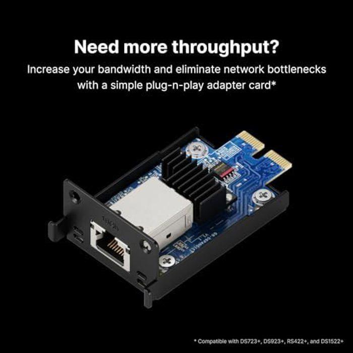 Accessoire informatique - Synology - E10G22-T1-Mini - Module d'extension - 100M à 10G Ethernet