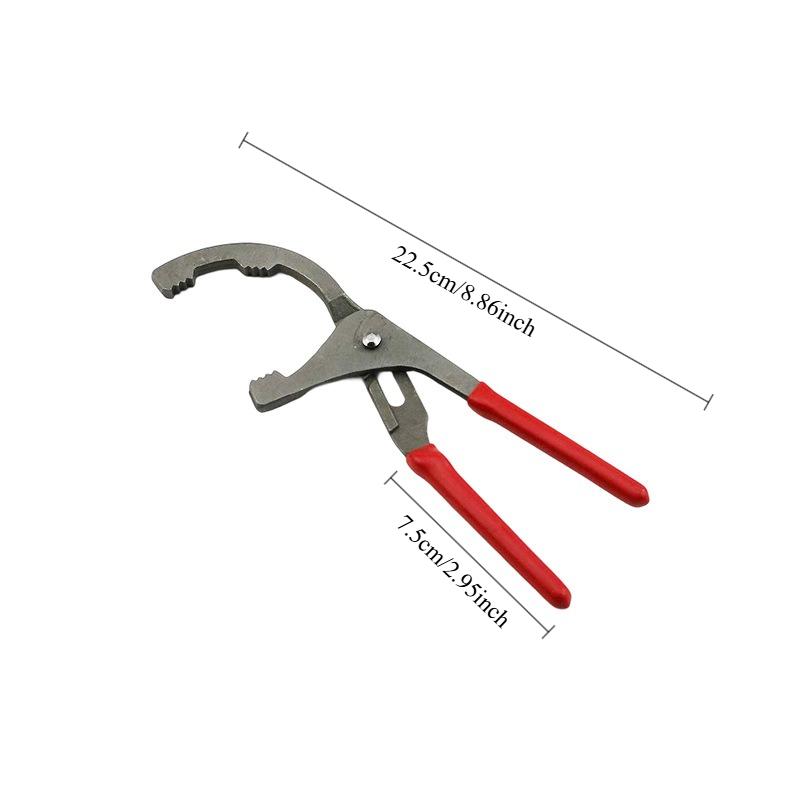 Adjustable Oil Filter Wrench 9 12 Inch Clamp Type Oil Filter Removal Tool Pliers Oil Filter Wrench Automotive Parts Tools
