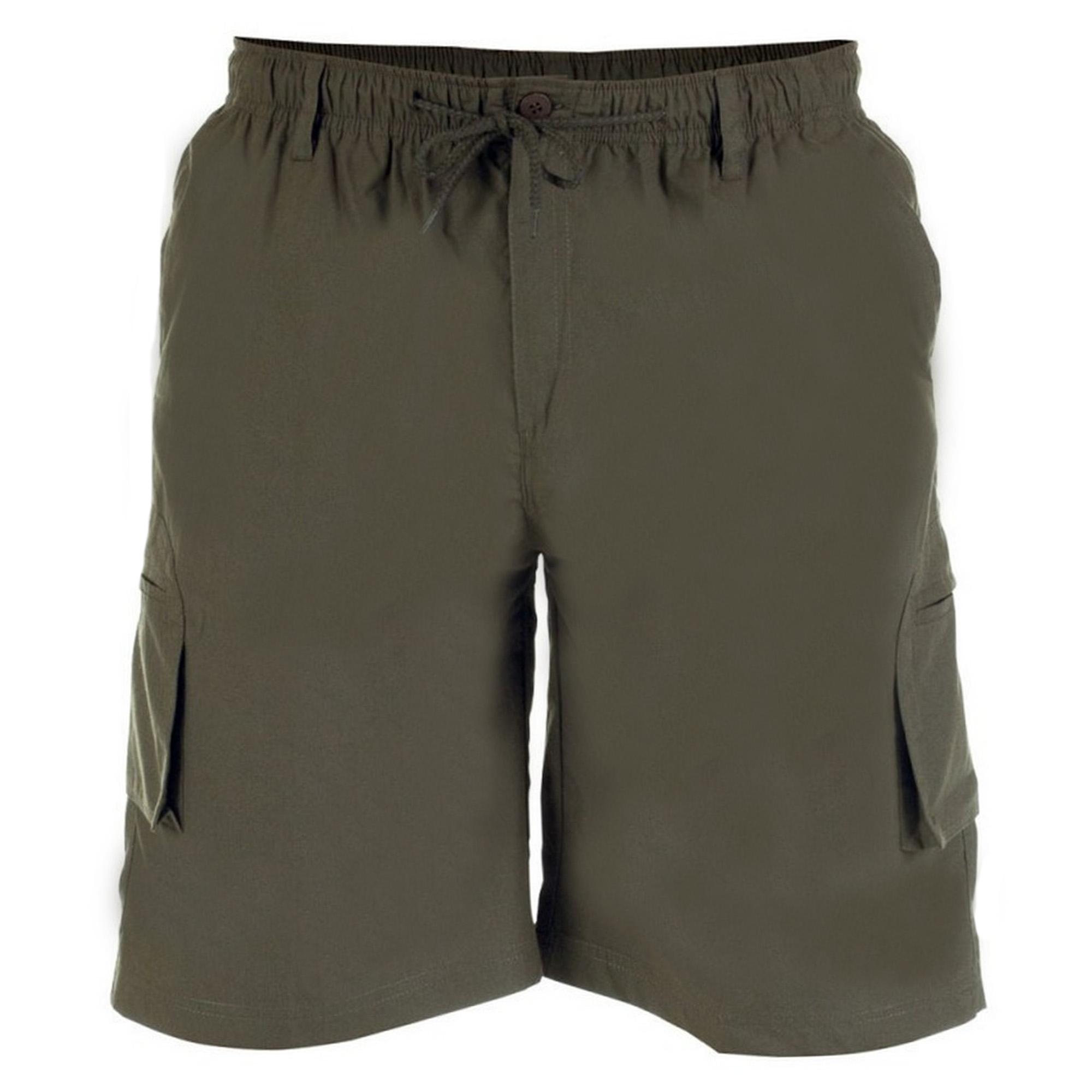 Duke Heren D555 Nick Kingsize Cargo Shorts XXL kaki
