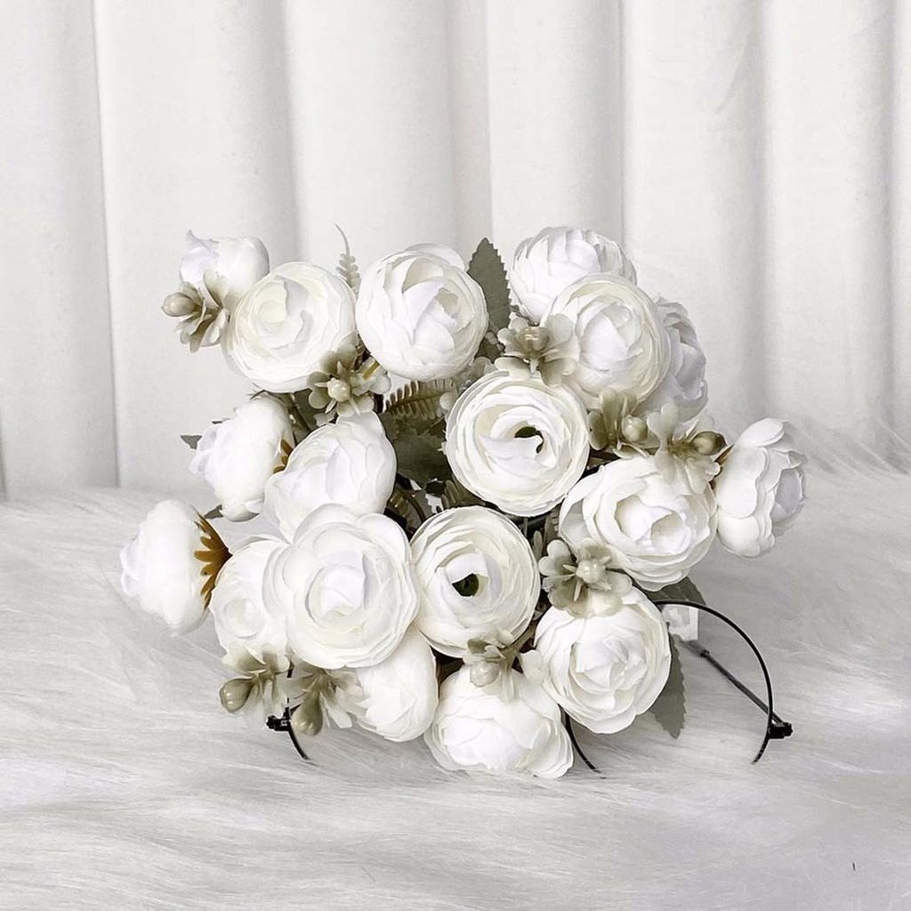 Blütenknospe 1 Strauß Kunstblume Frische Farbe Lebensecht