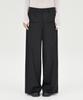 Beulaunyadeu W Wool Wide Pants, Black