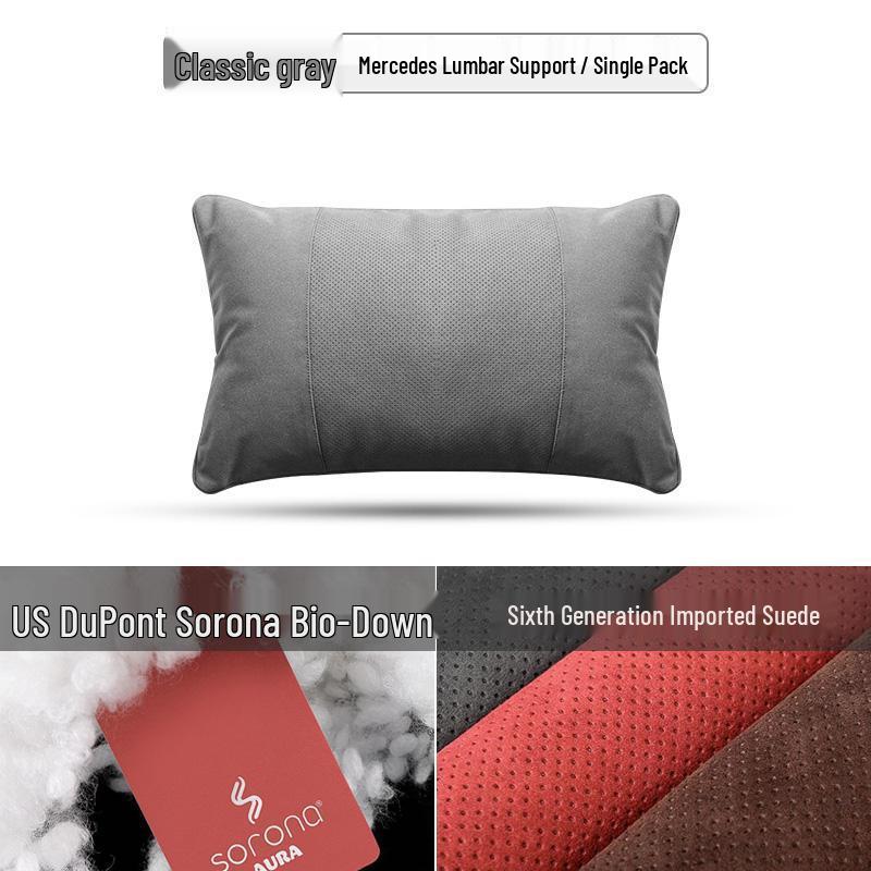 Mercedes S-Class Maybach Headrest Pillow - Car Seat Neck Protection