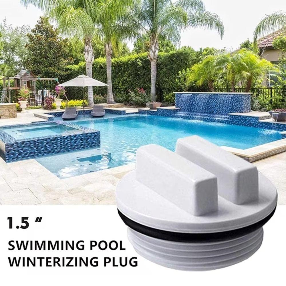 Plastic Pool Winterizing Plug Universal Swimming Pool Leak Proof Swimming Pool Plug Stopper Pool Return Line Stoper Sealing Plug