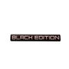 Aluminum Black Edition Car Trunk Decal Sticker Badge Emblem For Laptop Wall Dashboard Motorcycle Decals Car Tuning Decoration