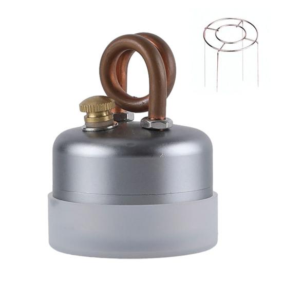 Taşınabilir Kamp Ocağı Ultra Hafif Rüzgar Geçirmez Isıtıcı Brülör Dış Mekan Maceraları Sırt Çantasıyla Yürüyüş Acil Durum Alüminyum Alaşımlı Sıvı Yakıtlı Ocak