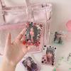 Shatterproof Acrylic ID Badge Holders Double Purpose Keychain Case for Fan Photos Gift Ideas & Everyday Carry Essential