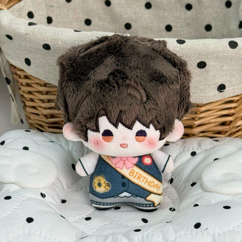 10cm Love And Deepspace Cotton Doll Birthday Blessing Version Fans Plush Toys Backpack Pendant Rafayel Xavier Zayne Sylus Caleb