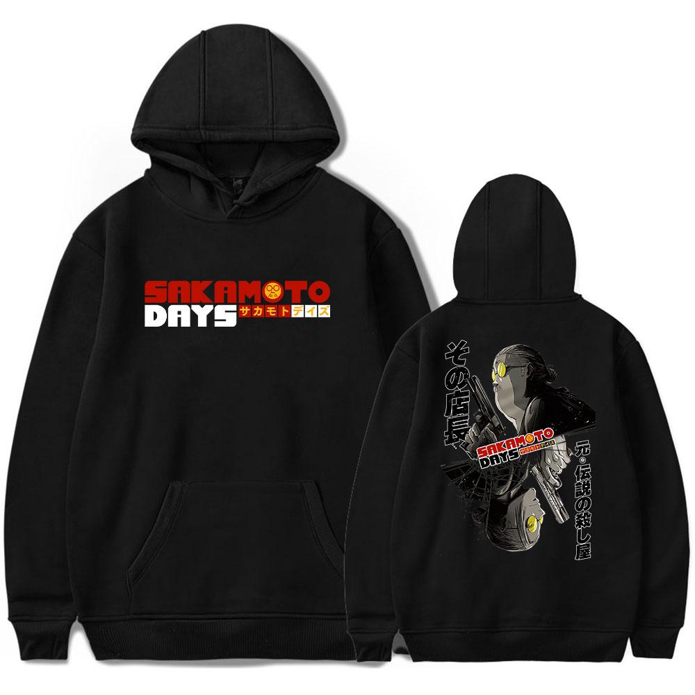 

Anime Sakamoto Days Taro Sakamoto Vintage 90s Hoodie Unisex Harajuku Hip-hop Streetwear Sweatshirt Spring and Autumn Fashion XL