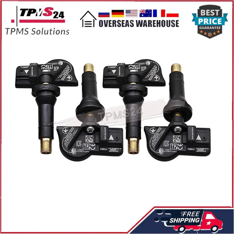 4 buc 68339096AB senzor de presiune în anvelope 433MHz pentru Jeep Grand Cherokee 2025-2025 Jeep Grand Wagoneer 2025 Jeep Wrangler 2025-2025