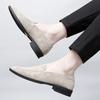 Fashion Casual Shoes Men Comfortable Driving Shoes Simple Loafers Genuine Leather Office Flats Shoes All-match Social Dress Shoe