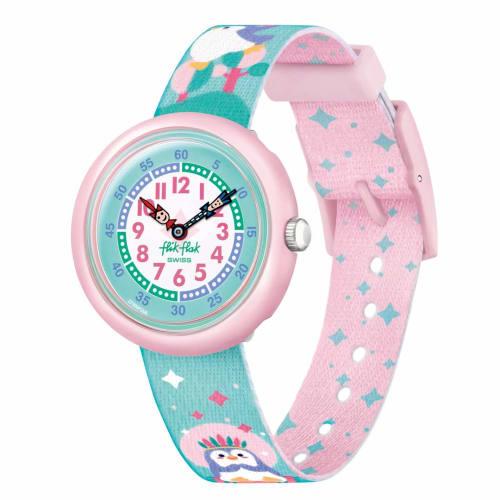 

Flik Flak Kids Watch BRRRAVE PINGUINS Blurry Penguin FBNP206