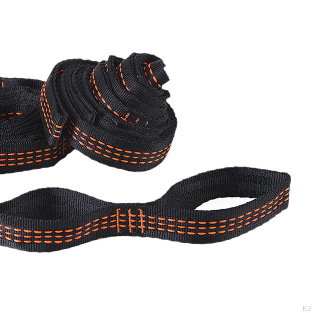 Hammock Straps (2 Pack), 3 2.5 Cm, Max Bearing 800 Kg, Camping Accessories System, with 2