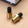 2Pcs 1/4 1/8 Inch Npt Mpt Brass Tire Tire Air Compressor Fuel Tank Filling Valve For Dunlop Valve Car Styling Auto Parts