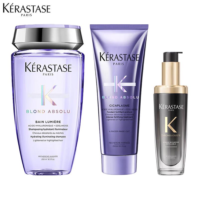 

Kérastase Chroma Absolu Hair Care Set & Chronologiste Hair Oil