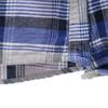 AVIREX Check Long Sleeve Flannel Shirt XL Gray Back Chain Stitch Men's Used