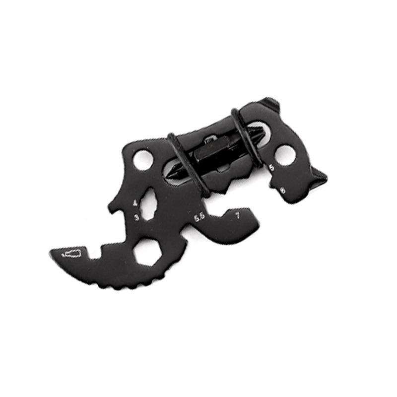 Animal Shape Multifunctional Keychain Tool: EDC Outdoor Accessory