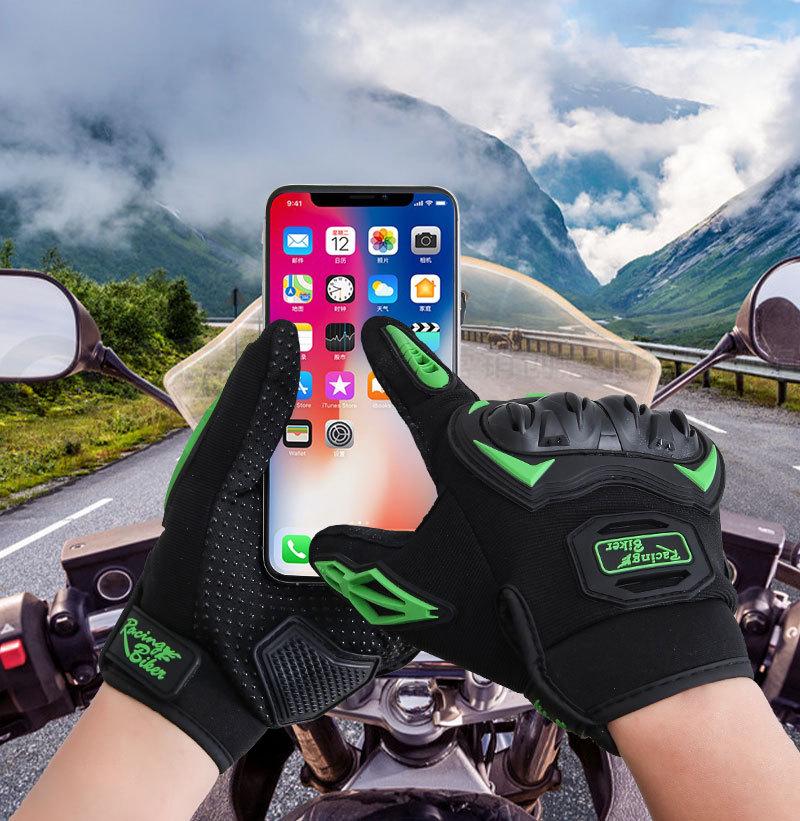Unisex Summer Cycling & Motorcycle Half-Finger Breathable Gloves with Touchscreen Compatibility