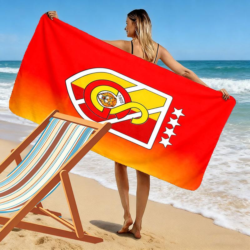 Galatasaray Unbroken Print Beach Towel, Large Soft Quick Dry Towel for Beach Camping Swimming