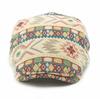 HT4559 Men Women Beret New Stylish Jacquard Ivy Flat Cap Spring Autumn Artist Painter Beret Hat Male Female Adjustable Beret Cap