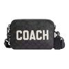 Charter Coated Canvas Shoulder Bag Small Men's Carbon Black CAF83-A5F