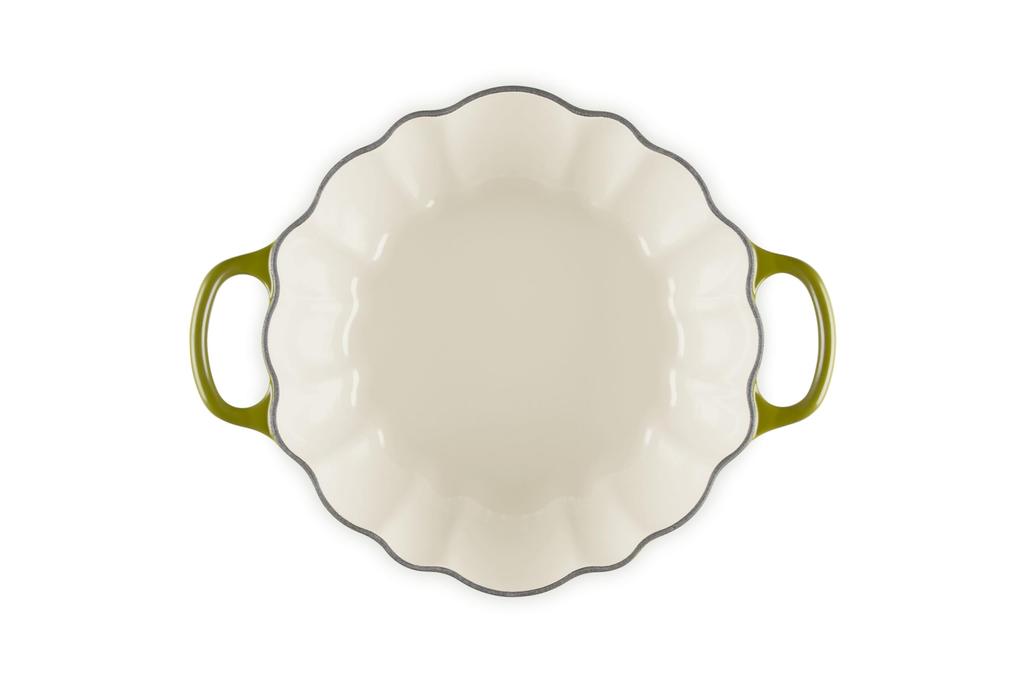 LE CREUSET Signature Cocotte Pumpkin 24cm Olive Halloween Oven Dishwasher Safe