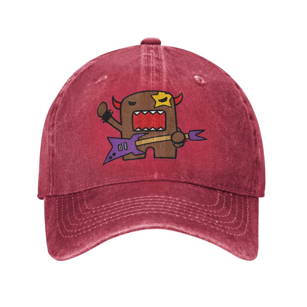 Domo Rocker Washed Baseball Cap Trendy Sun Trucker Hat Summer Men Adult Hunting Camping Baseball Caps