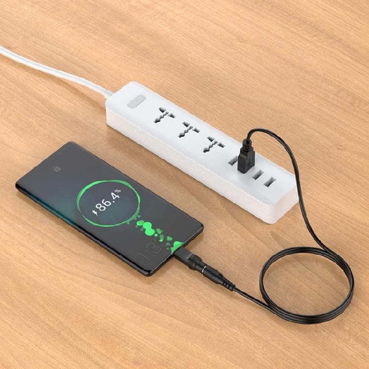 Flexible Electronic Charging Cable Set Power Cord USB Interface to Multiple Plugs with Compatibility Perfect for Gadget