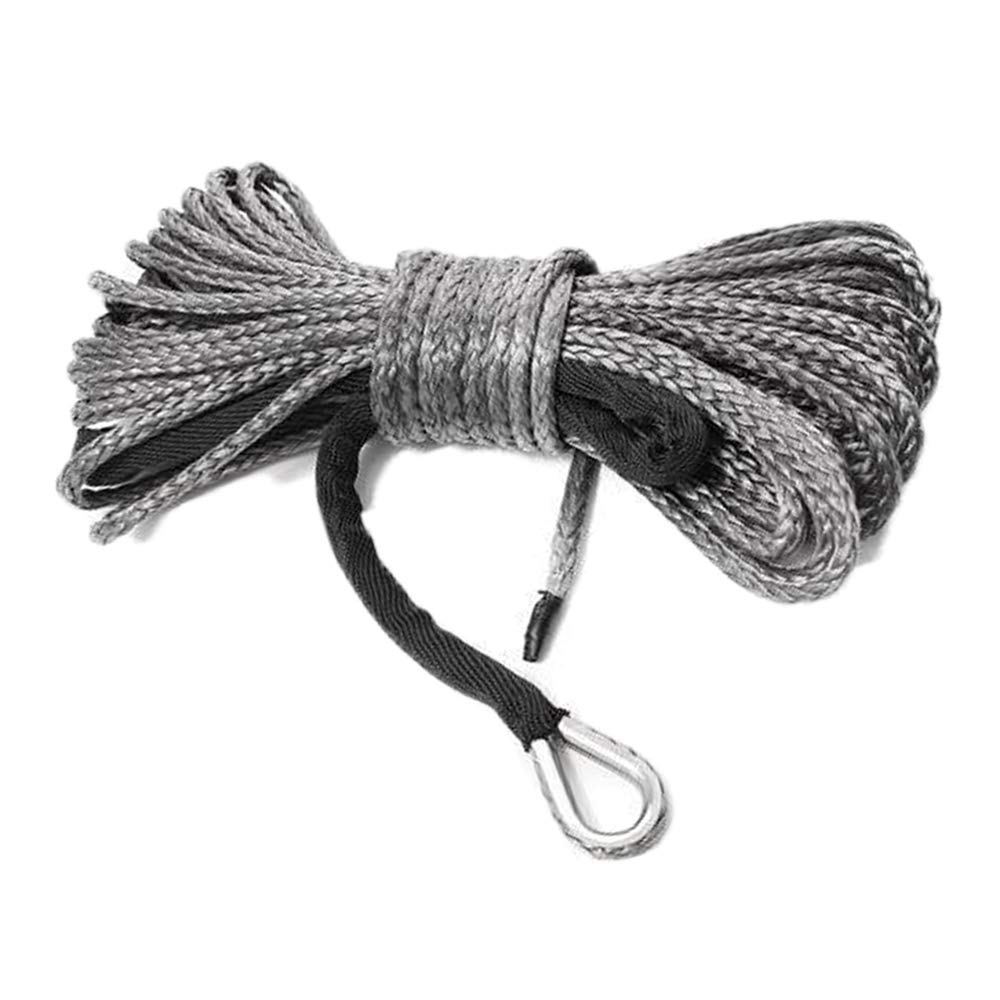 

Мой контур Сверхвысокомолекулярный полиэтилен Автомобильная базовая лебедка x Коуш Оплетка крюка Серый трос, Размер 6,3 мм 15 м, В комплекте, Цвет