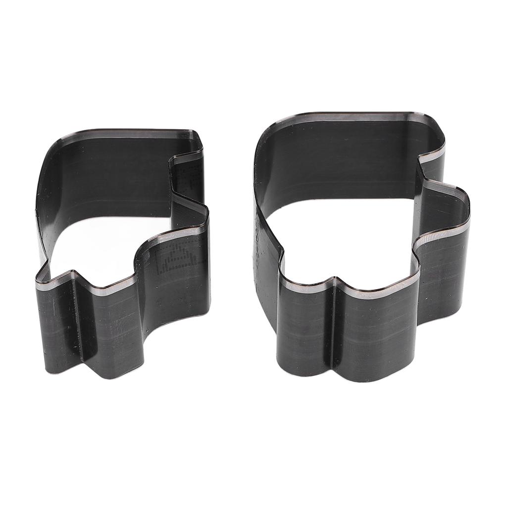 2 szt. Zestaw wykrojników do skóry w kształcie prosiaczka, ręczne wykrawanie, formowanie, narzędzia rzemieślnicze ze stali stopowej