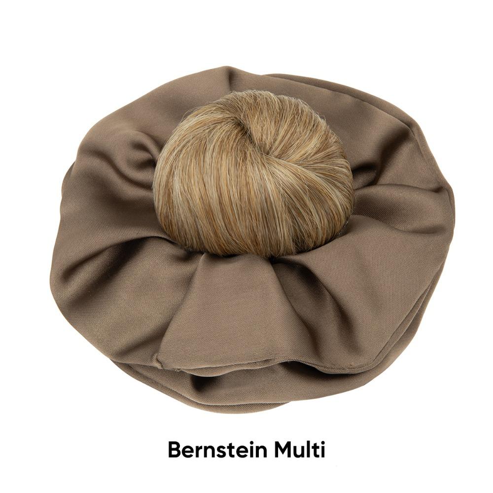 Elegant Influencer-style Hair Tie Synthetic Natural-looking Artificial Flower Bun  for Daily Use