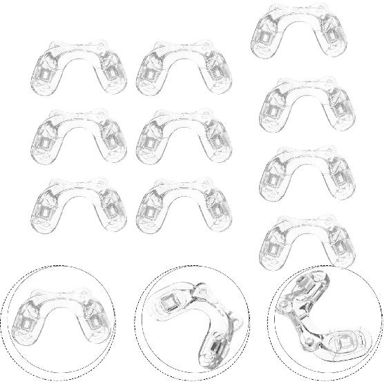 5 Mini Nose Pads Pairs Eyeglass Nose Pads Anti Slip Soft U Shape Silicone Nose Pads Sponge Saddle Bridge Glass Nose Pieces for Glasses Eyeglasses