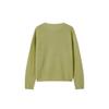 Elva' Island Women's Round Neck Wool Knit Sweater