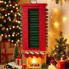 Tirare la slitta Babbo Natale Camino Calendario dell'Avvento Base camino 24 Giorni Conto alla rovescia Natale Soggiorno