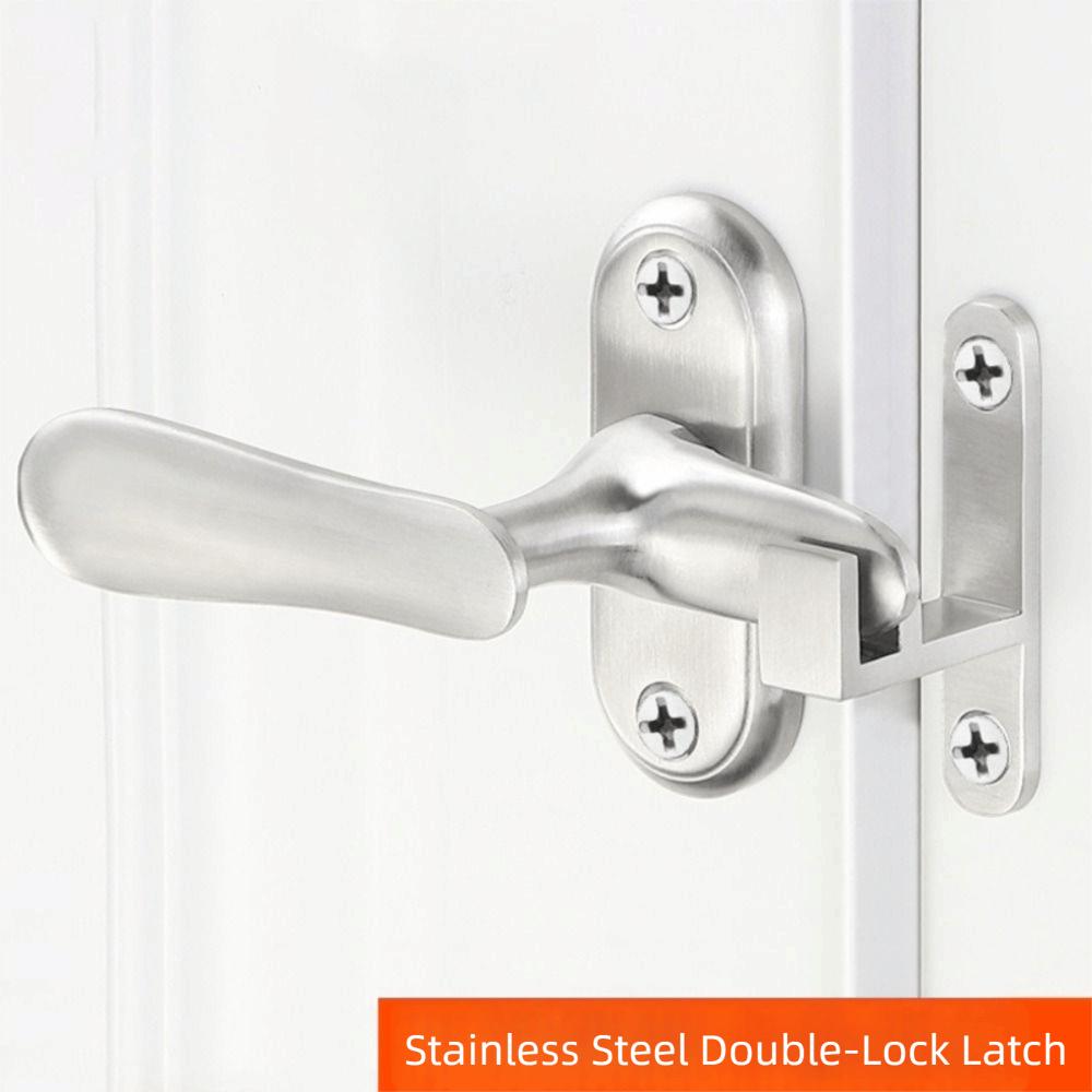 Hardware Door Sash Lock Stainless Steel Window Latch Handle Security Bolt Latch  Windows