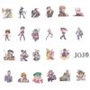50Pcs Jojos Bizzare Adventure Stickers for Motorcycle Laptop Bicycle Skateboard