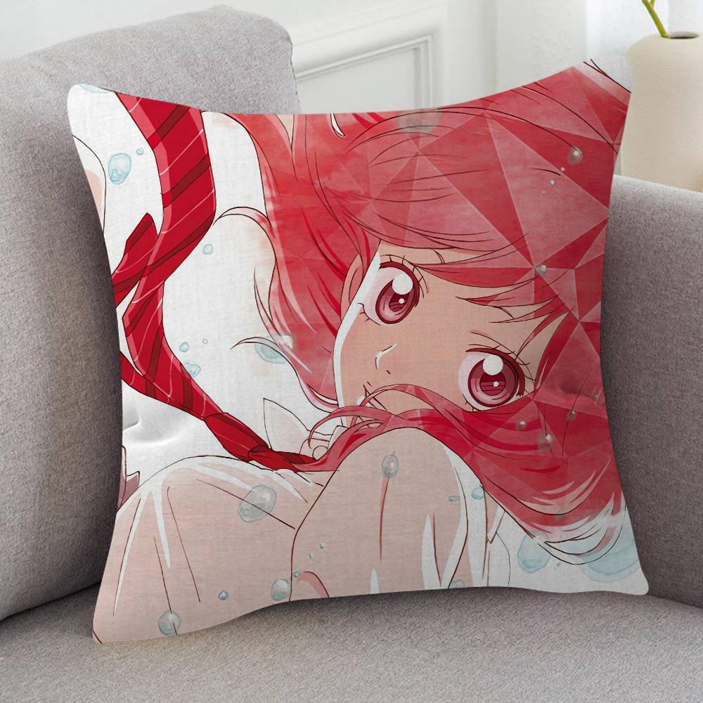 Anime Ao Haru Ride Game For Cartoon Print Peripheral Pillow Case Cushion Cover Home Decor Birthday Gift Pillowcover