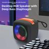 360 Stereo Sound Portable Speaker Rechargeable Battery Wireless Speakers Loudspeaker  Outdoor Use