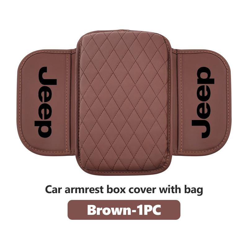 Car Armrest Box Center Console Arm Rest Protection Cushion For Jeep Compass Renegade Cherokee Wrangler JK Patriot Liberty
