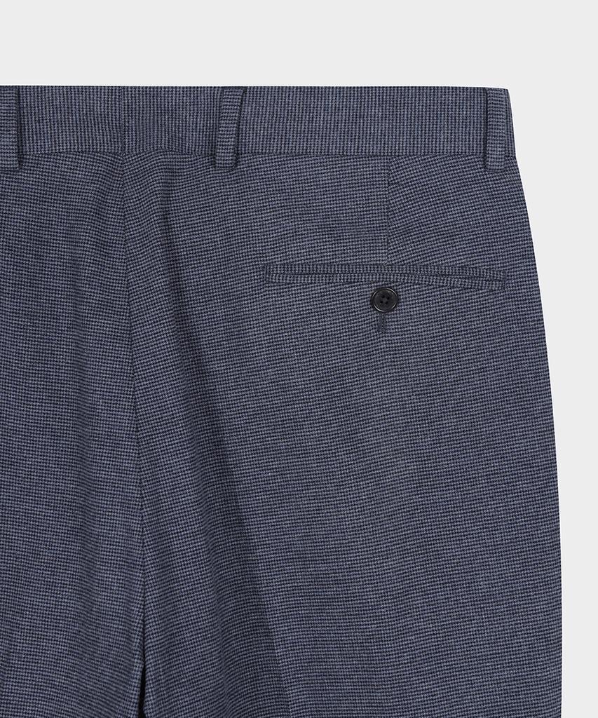 BROOKS BROTHERS Classic Fit Flannel Houndstooth Trousers (Blue) (Bbptmf4723Mef)