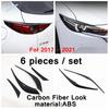 Car Front Headlight Eyebrow Decoration Cover Trim Fit For Mazda CX-5 CX5 2017 -  Rear Headlamp Eyelid Exterior Accessories