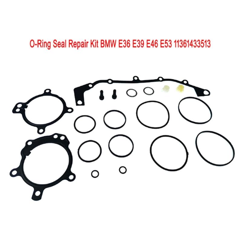 O-Ringe Dichtungsreparatursatz für E36 E39 E46 E53 E60 E83 Ersetzen Sie 11361433513 32411093596 11361748745 Doppelkonvex-Reparatursatz