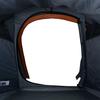 Tunnel Tent for 2 Persons Grey and Orange Waterproof