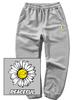 TRIPSHION Daisy Peaceful Logo Jogger Sweatpants - Gray