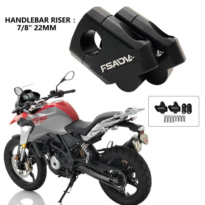 

Для BMW G310GS G310R G310 G 310 GS R 2017-Руль мотоцикла, ручка, подъемник, удлинитель, адаптер зажима для крепления