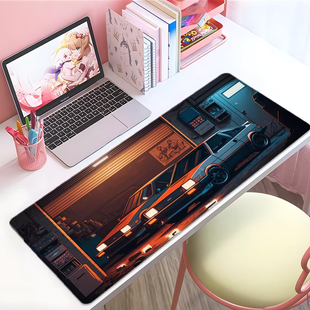 Cool Classic Style Car Jjdm Mouse Pad Large Thick Desk Pad Stitched Edges Gaming Mouse Mat For Pc