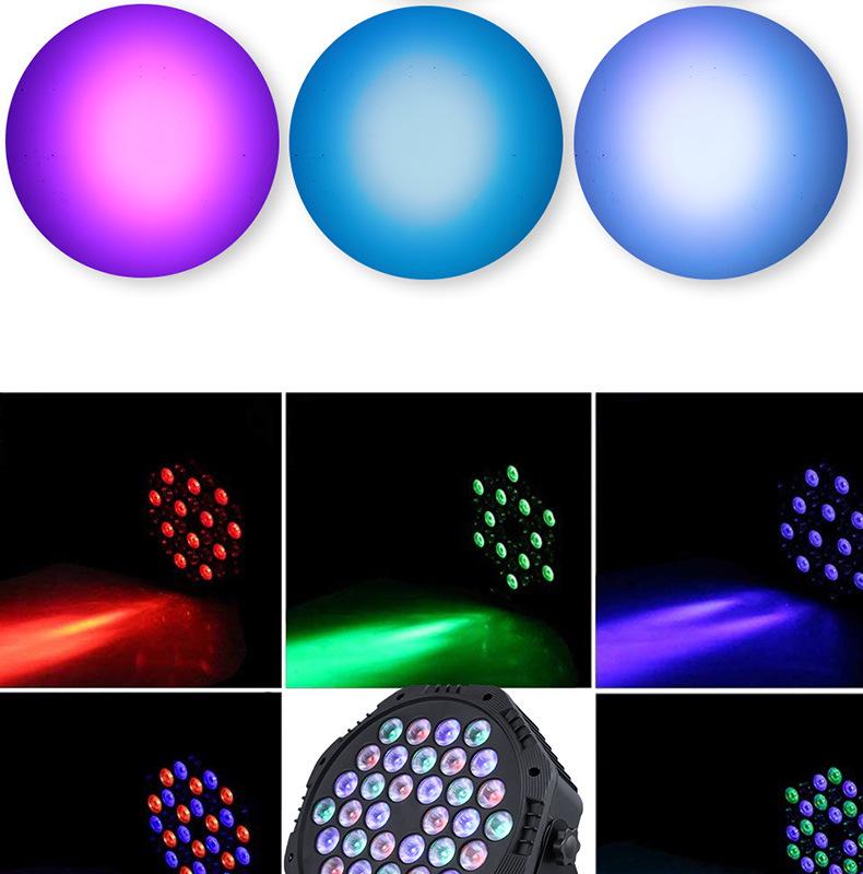 Sound-Activated Multi-Color LED Stage Light Bar for Clubbing, Performances, and Weddings