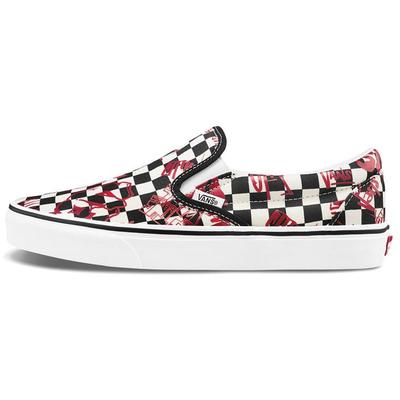 Klassischer Slip-On 'Schwarz Weiß Rot' VN0A4BV31IW