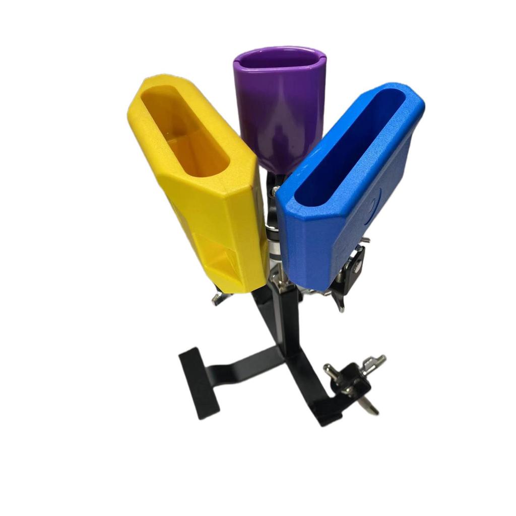 Jazz Drum Cymbal/Cowbell/Woodblock Stand: Multifunctional Percussion Workstation
