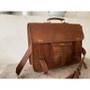 Genuine Leather Laptop Messenger Handmade Satchel Shoulder Bag