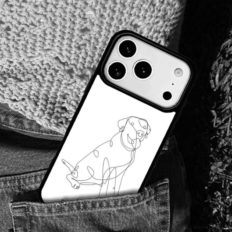 Cute Labrador Retriever Phone Case Cover for IPhone 11 12 13 14 15 16e 17 Pro Max Coque for IPhone 17 Air